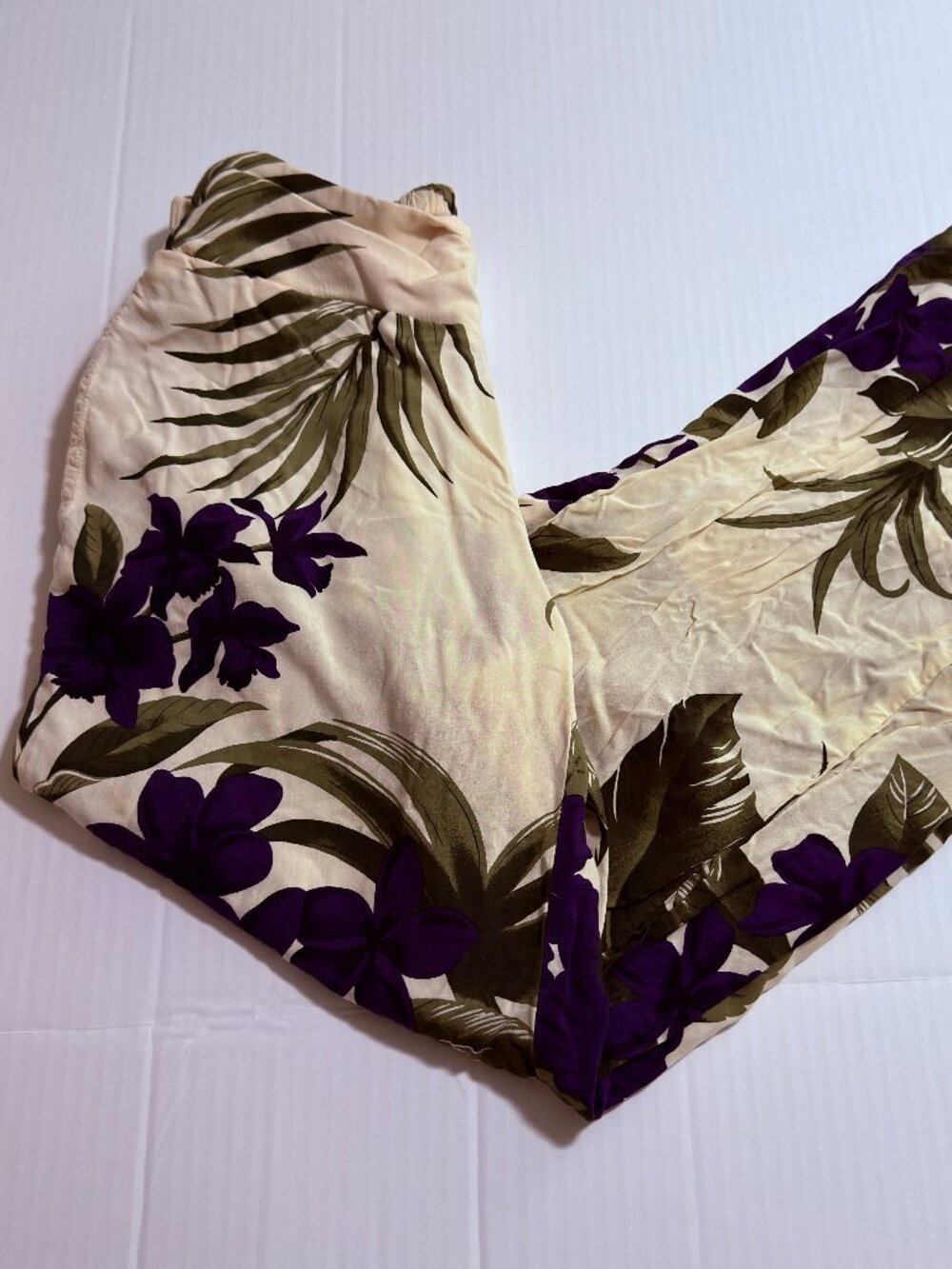 Favant Hawaii Wide-Leg Palazzo Pants Size Medium